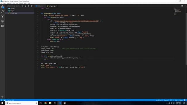 Multi-threaded Web Image Scraper - Python Intermediate Tutorial | Part 2 смотреть онлайн