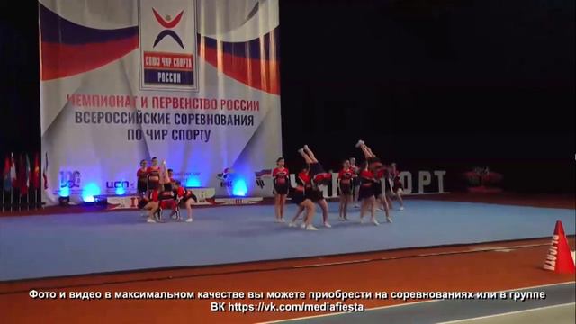 1 МЕСТО 🏆ВЫСОТА. ЧИРЛИДИНГ ГРУППА. THE BEST RUSSIAN CHEERLEADING GROUP L5 "VYSOTA". смотреть онлайн