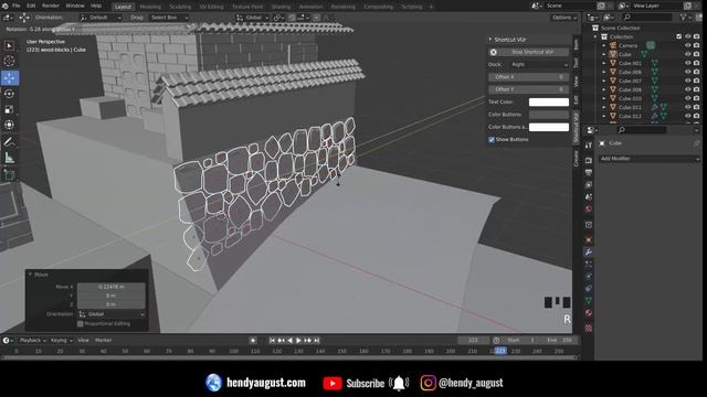 "Blossom Town" | Blender 2.9 | Cycles | EXTENDED TIMELAPSE смотреть онлайн