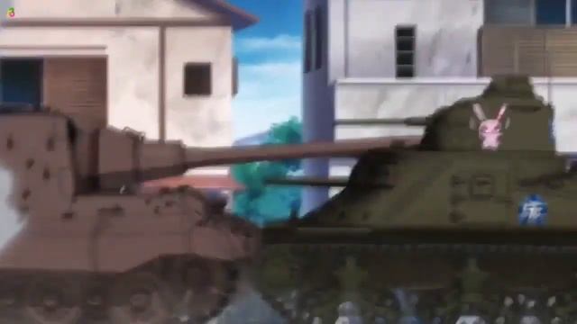 Girls Und Panzer - Jagdtiger Defeat смотреть онлайн