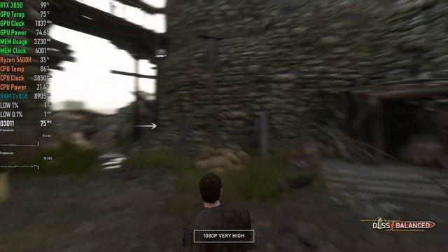 Mount & Blade II: Bannerlord | RTX 3050 Laptop | 5600H | 2x8GB | Benchmarks Multi Settings смотреть онлайн