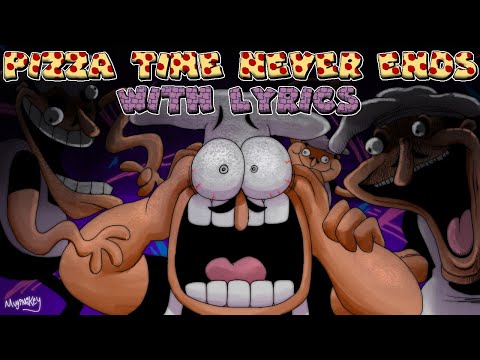 Pizza Time Never Ends WITH LYRICS By RecD - Fake Peppino Pizza Tower Cover смотреть онлайн