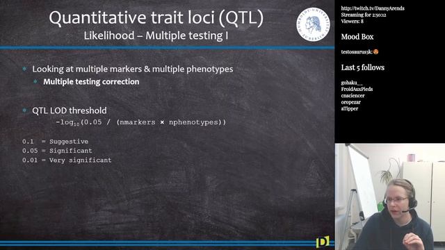 QTL mapping and GWAS (Bioinformatics S8E2) смотреть онлайн