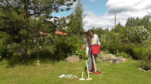 КРОКЕТ БЕРЕЗОВЫЙ ЛЮБИТЕЛЬ. смотреть онлайн