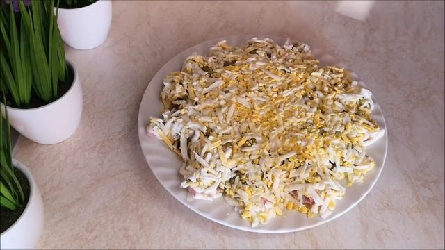 Салат для детей. ЛЬВЕНОК а-ля ОЛИВЬЕ. Красивый и вкусный салат на праздничный стол смотреть онлайн