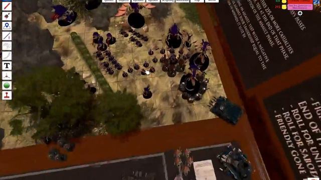 [18+]Типо батреп В Tabletop Simulator Хаос VS тераниды Часть 1
