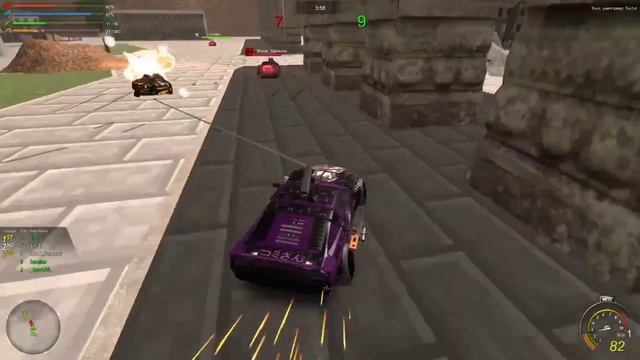 Slick Racing Game | КВ (клановые войны) крепость | 3 vs 2 улучшенных смотреть онлайн