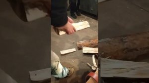 расчепление «бревна» на доски