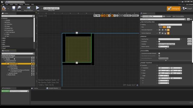 UE4 UMG non-transparent border around transparent border смотреть онлайн