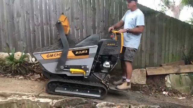 JIAMU GMCH500D MINI DUMPER - HARD AT WORK смотреть онлайн