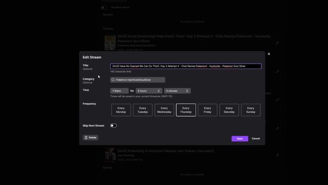 BEST Time To Stream On Twitch For MAXIMUM Growth! - Scheduling And Growth! смотреть онлайн