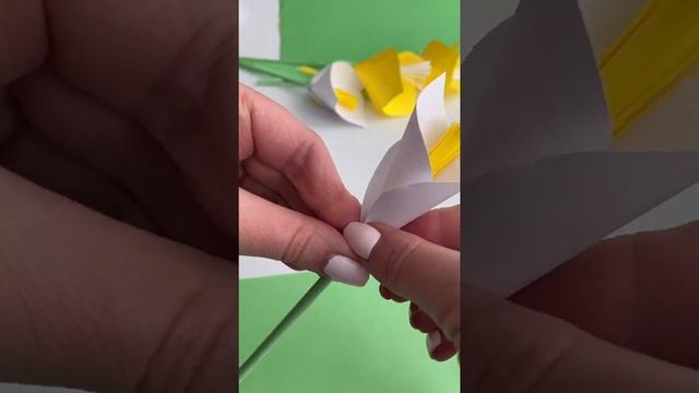Цветы из бумаги для весенних и летних поделок смотреть онлайн