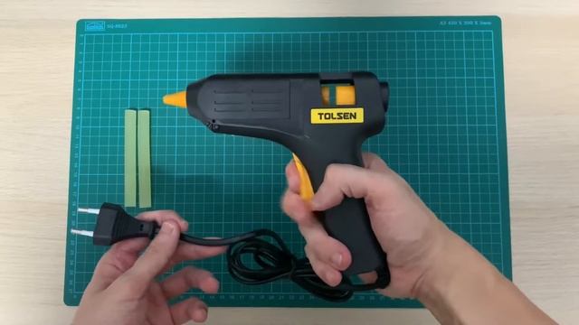 Tolsen 79105 Glue Gun unboxing смотреть онлайн