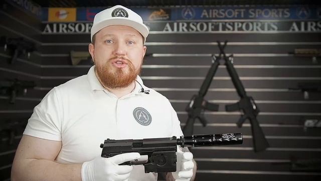 Обзор на Tokyo Marui MK23 SOCOM. Страйкбольный пистолет. смотреть онлайн