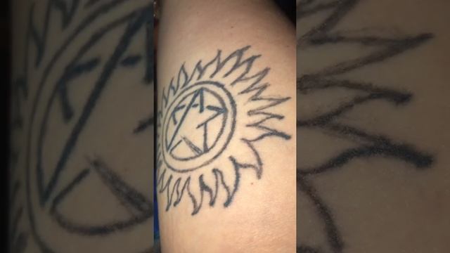 My supernatural tattoo ❤️ смотреть онлайн