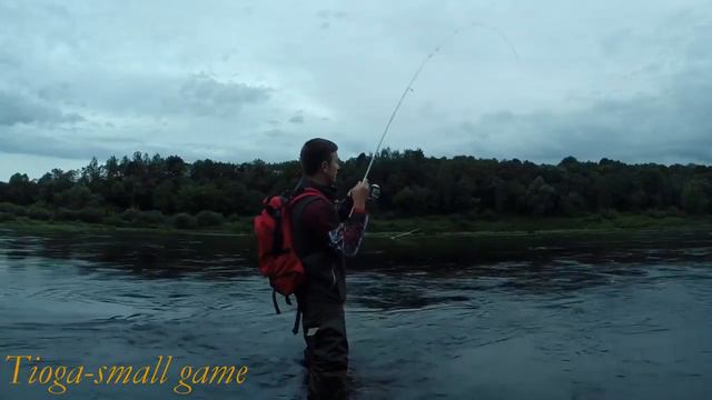 TeamSalmo Tioga Small Game - рыбалка на быстрой реке смотреть онлайн