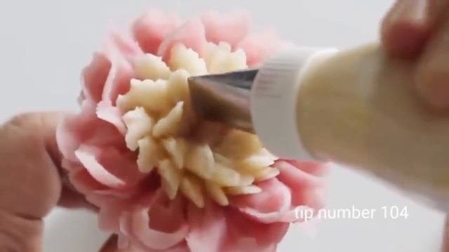 앙금플라워 작약 꽃짜기 모음peony Flower Piping Techniques Tutorial