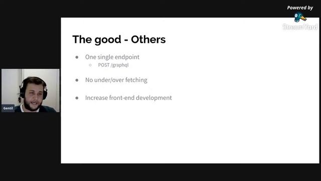 Opentalks [Online] - GraphQL - The good, the bad and the ugly смотреть онлайн