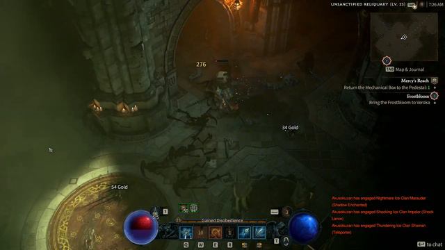 Diablo IV Hydra Ice Shards Enchant ment Sorceress смотреть онлайн