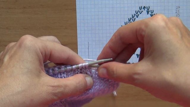 ВЯЖЕМ ЛИСТИК || КАК Я ЗАКРЫВАЮ ПЕТЛИ смотреть онлайн