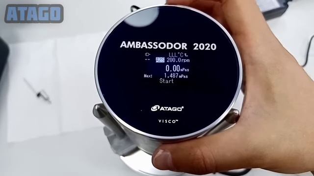 ATAGO VISCO (E) Ротационный вискозиметр (шпиндель UL + термомодуль) принцип работы смотреть онлайн
