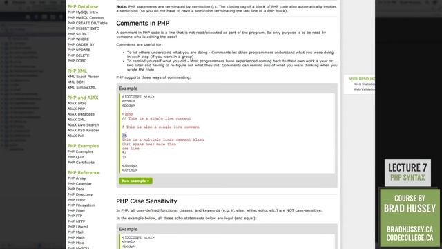 PHP Syntax [#7] Code Dynamic Websites with PHP смотреть онлайн