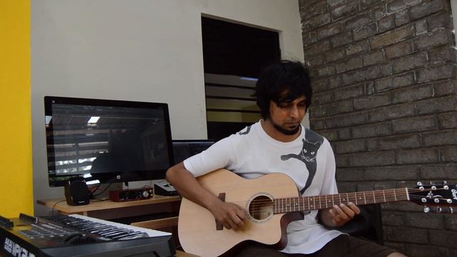 Neele Neele Ambar Par - Instrumental Guitar Cover смотреть онлайн