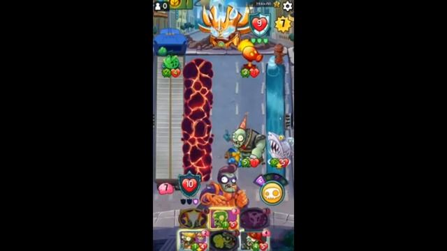 Заработал 3 звезды в Plants vs Zombies Heroes (12/03/2018) смотреть онлайн