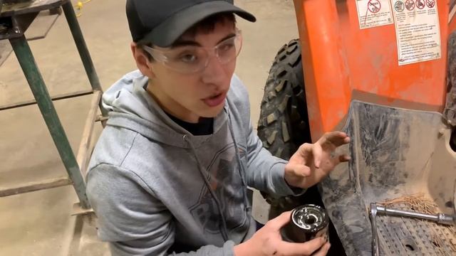 How to do an oil change on a Polaris Sportsman 500 смотреть онлайн