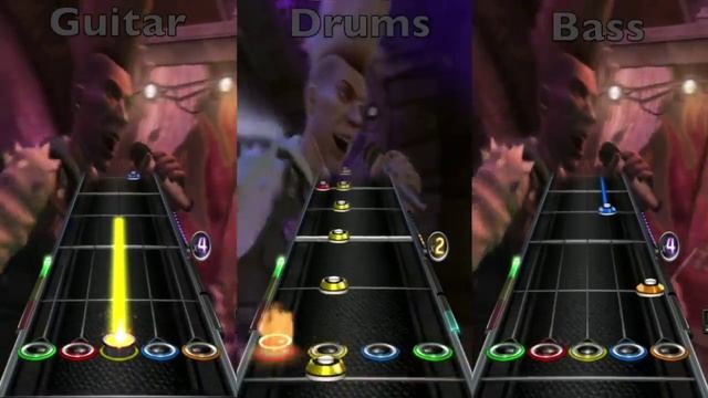 Guitar Hero 5: Gorillaz - Feel Good Inc. (Guitar/Drums/Bass) Expert + Hard смотреть онлайн