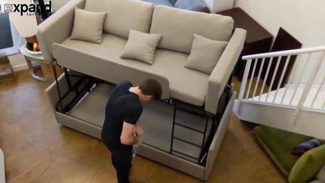 Secret Furniture - Space Saving Folding Sofa Beds #1 смотреть онлайн