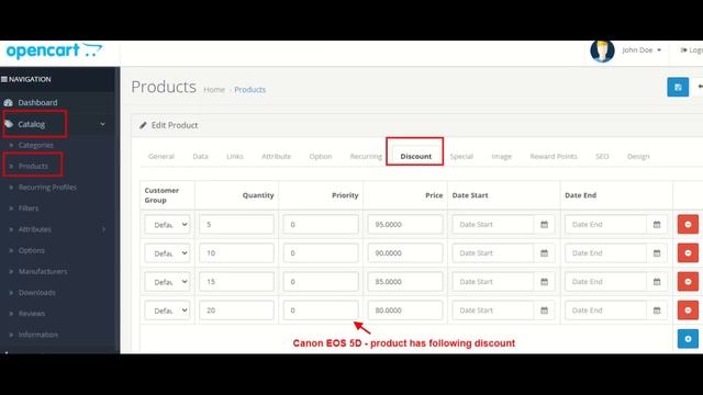 Product Discount Min Max Price Range - OpencartTools смотреть онлайн