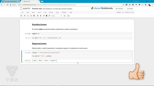 Curso de Python - Separaciones (REGEX) смотреть онлайн