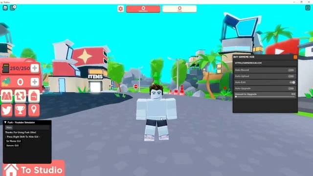 Roblox Executer Furk Ultra YouTube Simulator Showcase смотреть онлайн