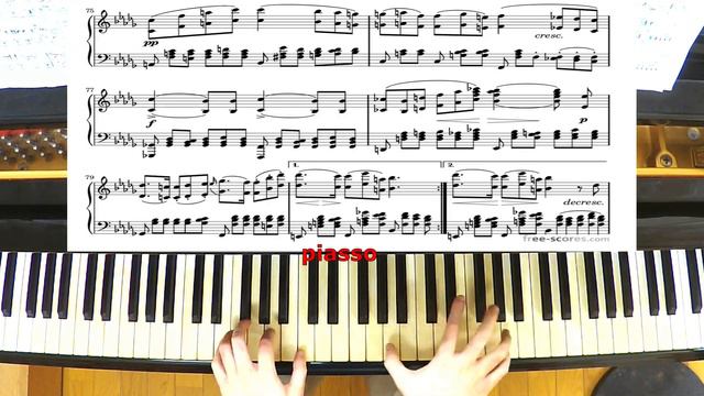 Schubert Impromptu No.3 Op.142 D.935 (With Sheet Music) смотреть онлайн
