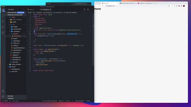 #6 Setup Apollo Client & useQuery Hook - Fullstack GraphQL + React Tutorial смотреть онлайн