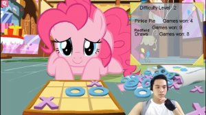 Pinkie pie Cries!!  | Pink Tac Toe