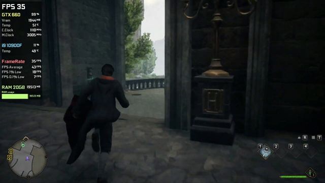 GTX 660 | Hogwarts Legacy - 1080p, 900p, 720p, FSR смотреть онлайн