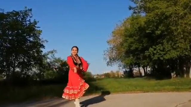 Башкирский народный танец - Киньягулова Салима, Folk Dance, Junior + смотреть онлайн