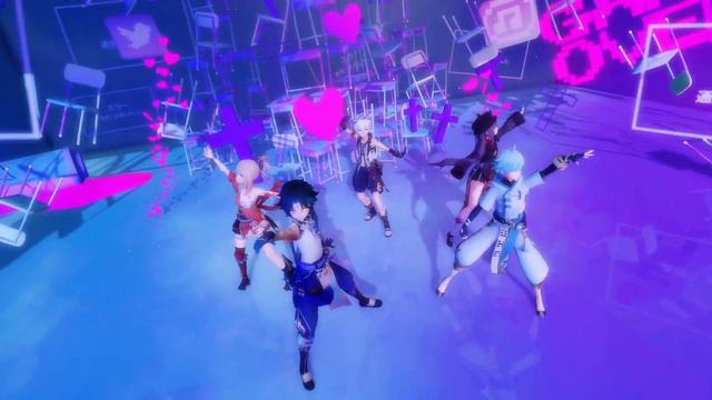 【Genshin Impact MMD】Tondemo Wonders / Hu Tao, Yoimiya, Xiao, Chongyun, Bennet смотреть онлайн