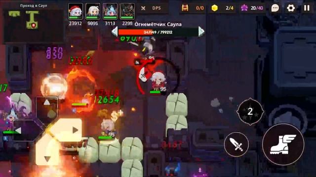 Guardian Tales. Мир 17. Проход в Саул. Серия 122 смотреть онлайн