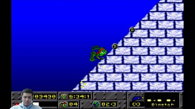 Jazz Jackrabbit (1994) Ep. 5 Secret Level (Marbelara L2) - Tutorial and Playthrough смотреть онлайн