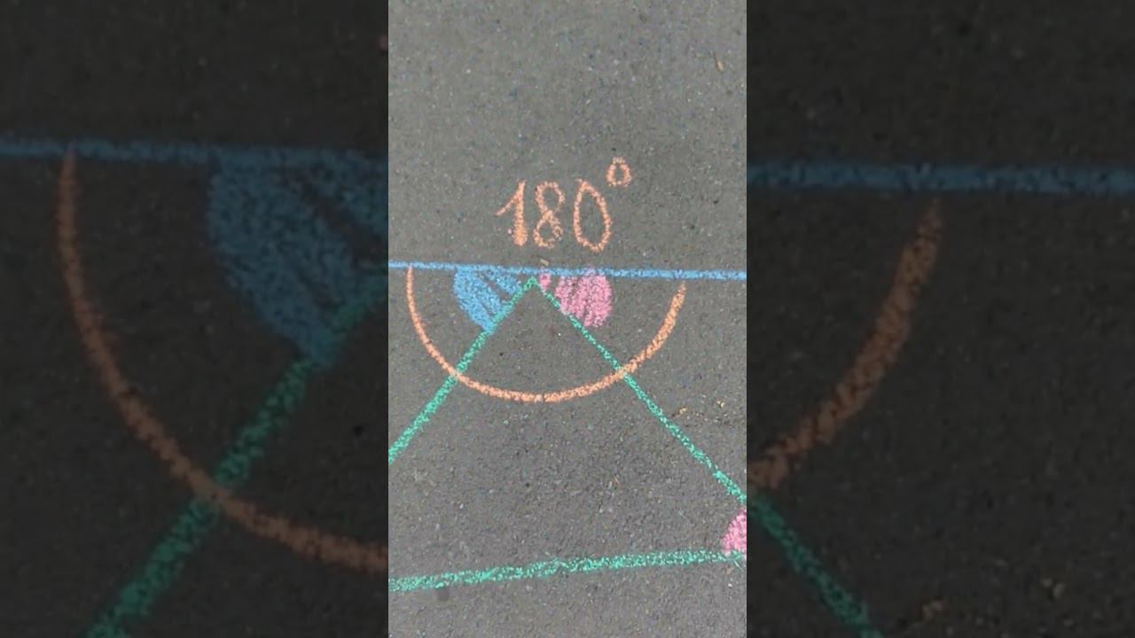 Сумма углов в треугольнике