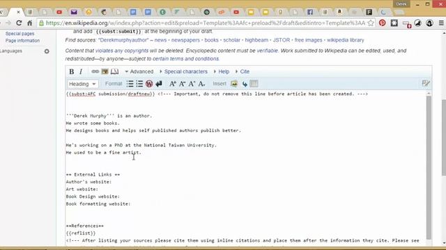 How to make an author Wikipedia page for your books or writing (that gets approved quickly) смотреть онлайн
