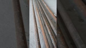 Обыжирвание трубы (метала) перед покраской