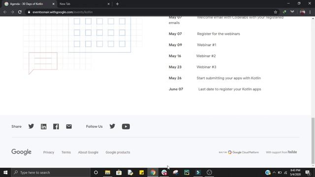 Google free cource of 30 Days of Kotlin with Google Developers (with certificate) смотреть онлайн