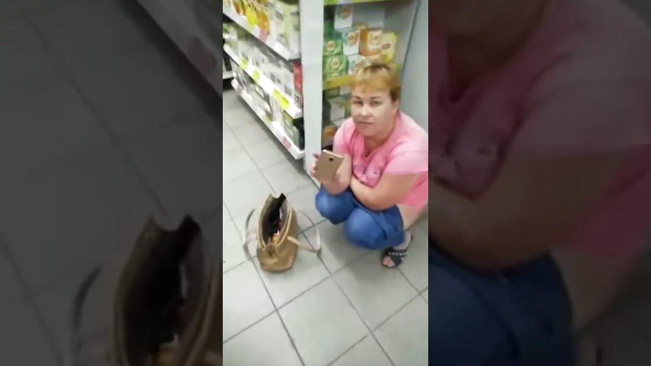 навалило прямо в магазине