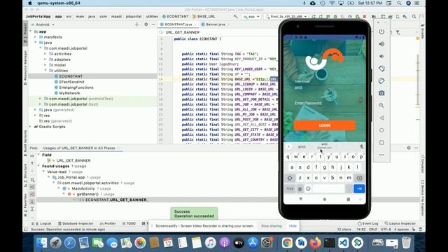 Online Job Portal | Android Project Tutorial | Android CRUD Project смотреть онлайн