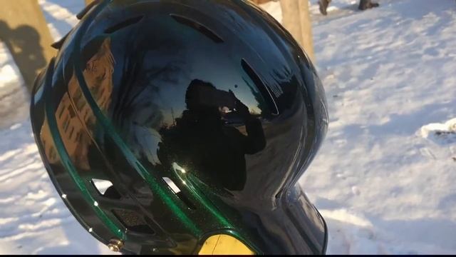 Эксклюзивная покраска аэрография шлема от Aerosalut смотреть онлайн