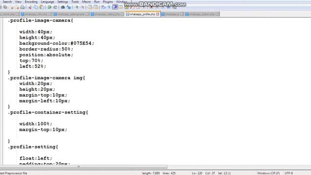 WhatsApp Tutorial Part-42:Update Profile Photo JQUERY AJAX PHP MYSQLI for Android mobile Tablet Web смотреть онлайн